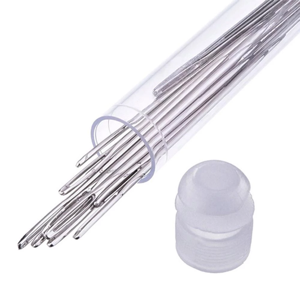 Large Eye Hand Sewing Tool Stainless Steel Needles