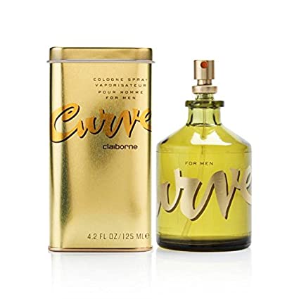 Men’s Cologne Fragrance Spray by Curve, Spicy Wood Magnetic Scent for Day or Night, 4.2 Fl Oz