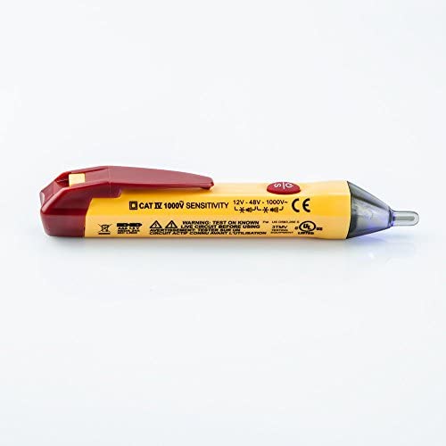 Klein Tools NCVT-2 Voltage Tester, Non-Contact Dual Range Voltage Tester Pen for Standard and Low Voltage, with 3 m Drop Protection