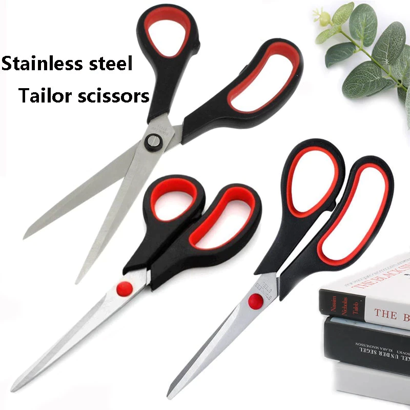 Stainless Steel Tailor Scissors Sewing Fabric Cut Cross Stitch Scissor